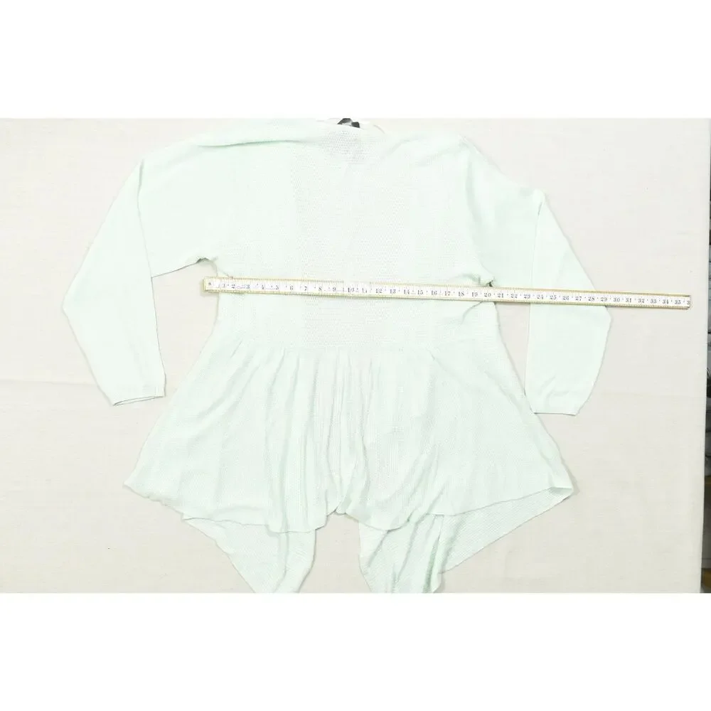 Torrid NWT Moonlight Jade Green Open Front Drape Cardigan Sweater Size 3 3X 22-2 - Picture 4 of 8